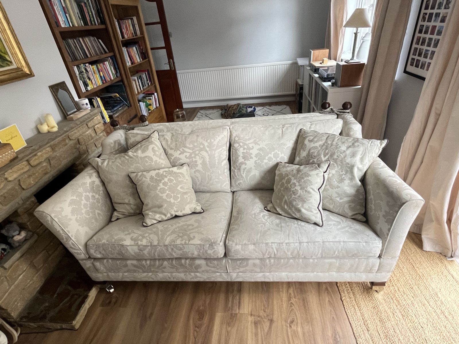 **Reduced For Sale** Duresta Trafalgar 3 Seater Drop Arm Kentish Sofa