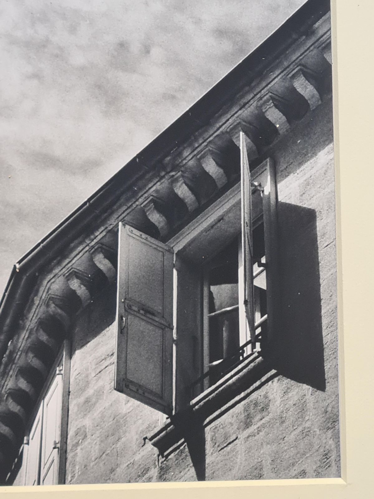 The Open Window Photorealist Photograph, Black And White, 21st Century photo Art