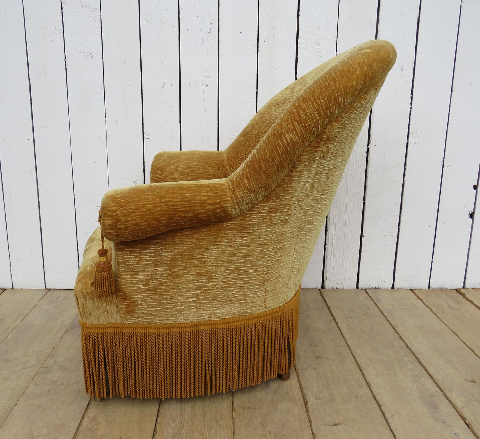 Antique Napoleon III Tub Chair photo vinterior
