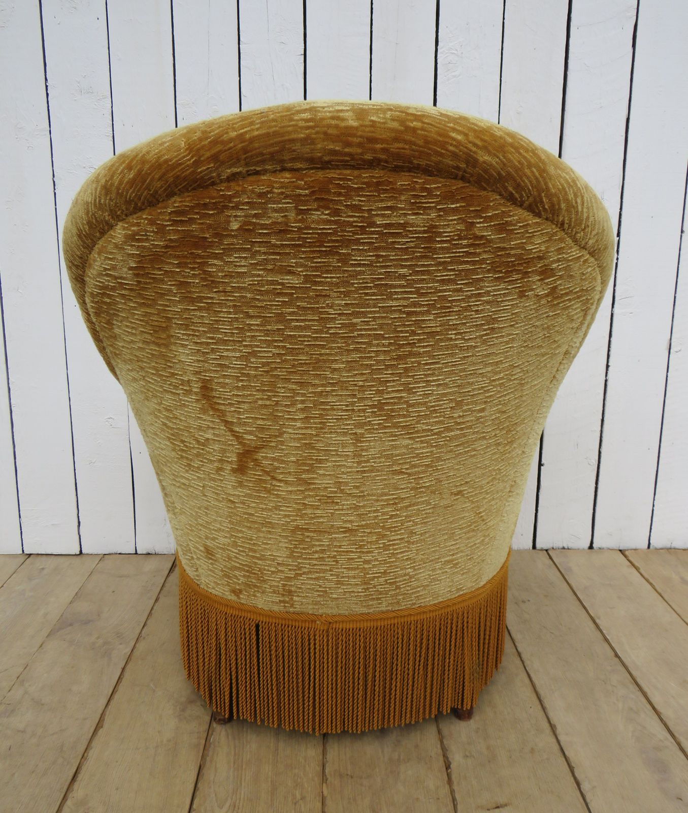 Antique Napoleon III Tub Chair photo vintage