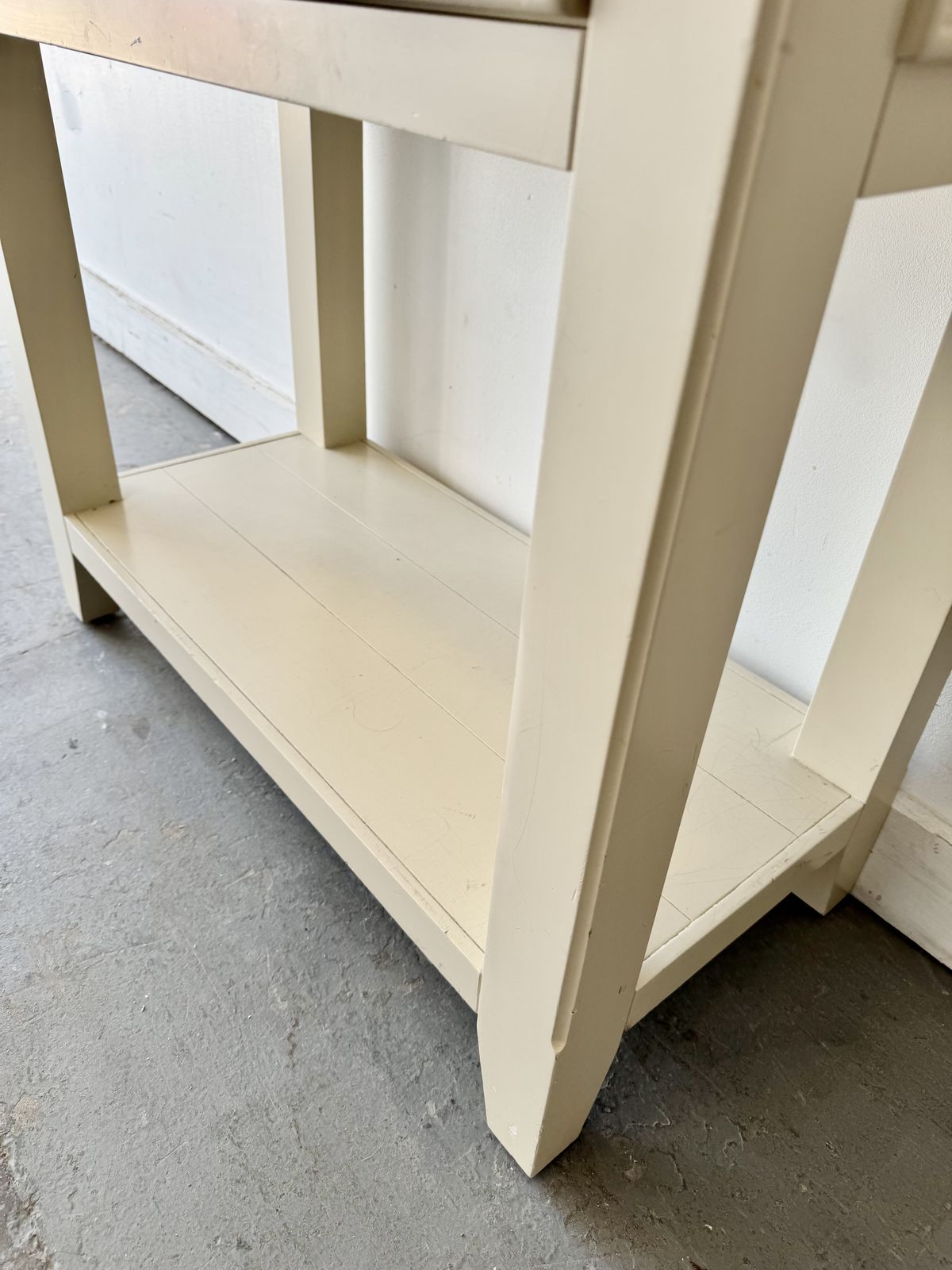 photo for sale Country Cottage Style Console Table With Drawers