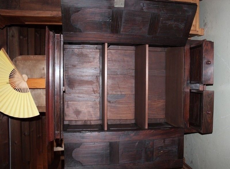 Louis XIV Cabinet In Rosewood 19th photo buy