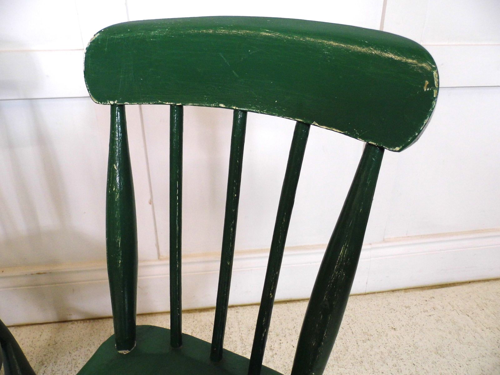 photo furniture Pair Of Primitive Welsh Childs Farmhouse Folk 19th Century Chairs