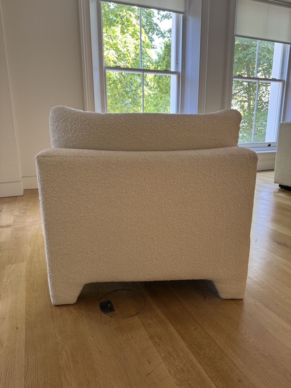 Hkliving Retro Lounge Fauteuil   Boucle Cream Cream Perfect Condiiton photo vinterior