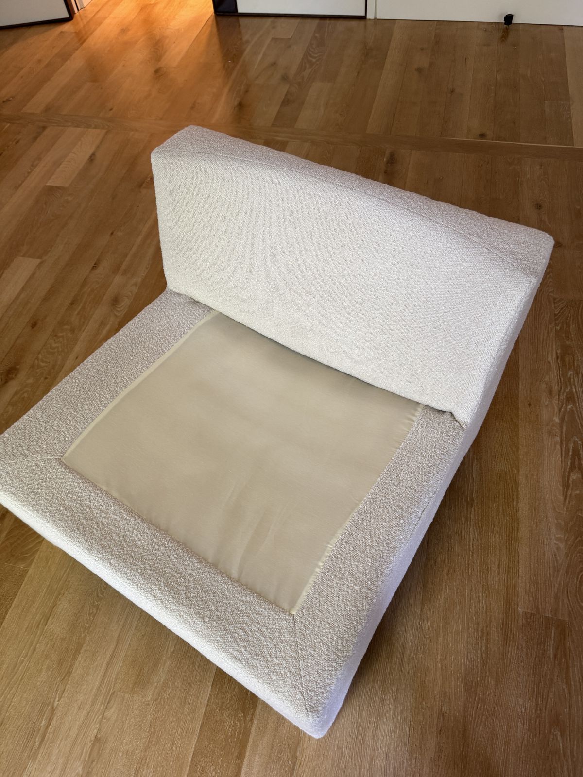 Hkliving Retro Lounge Fauteuil   Boucle Cream Cream Perfect Condiiton photo vintage