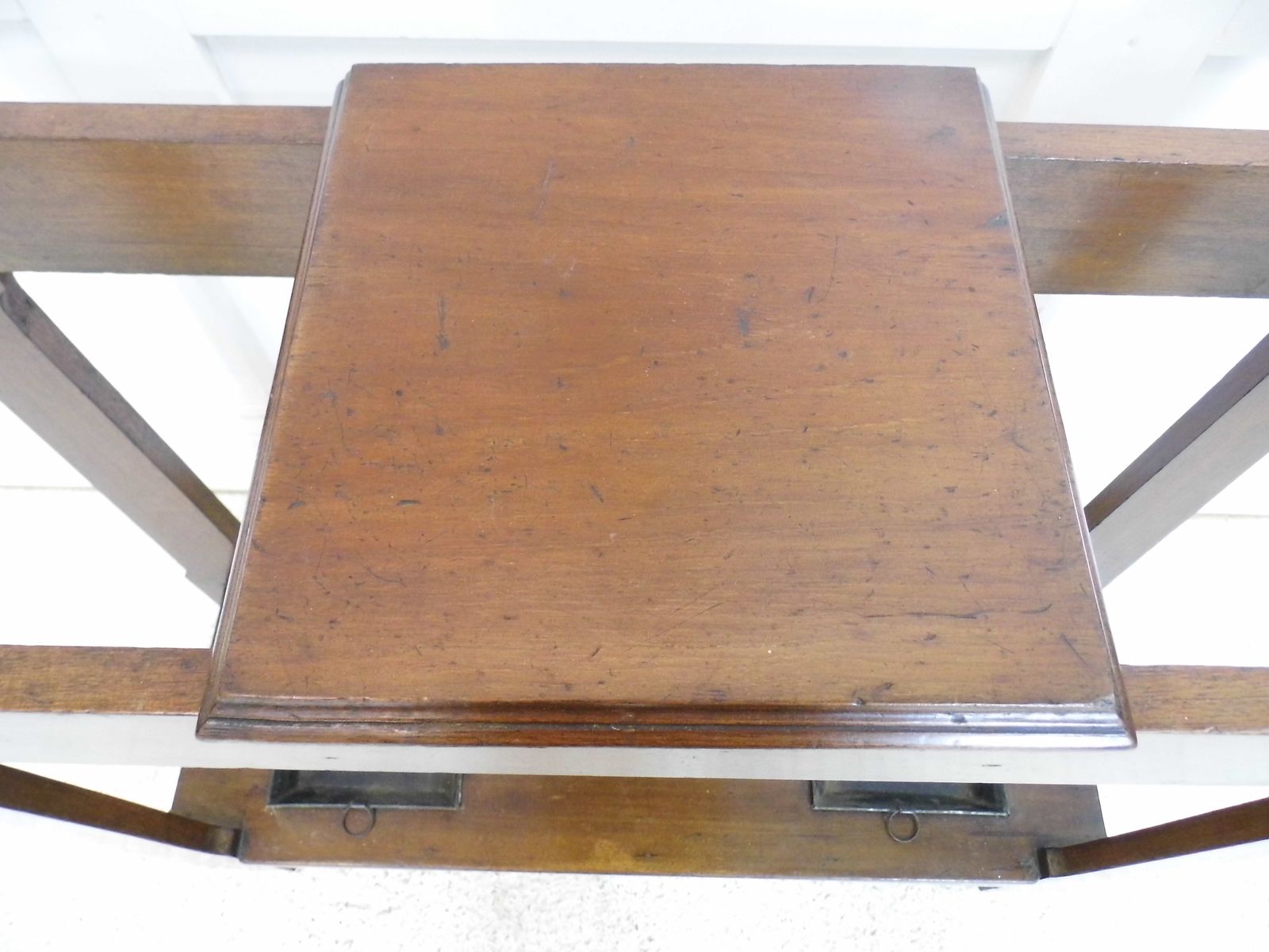 photo furniture Antique Edwardian Mahogany Umbrella Stand / Stick Stand Arts & Crafts Hall Stand