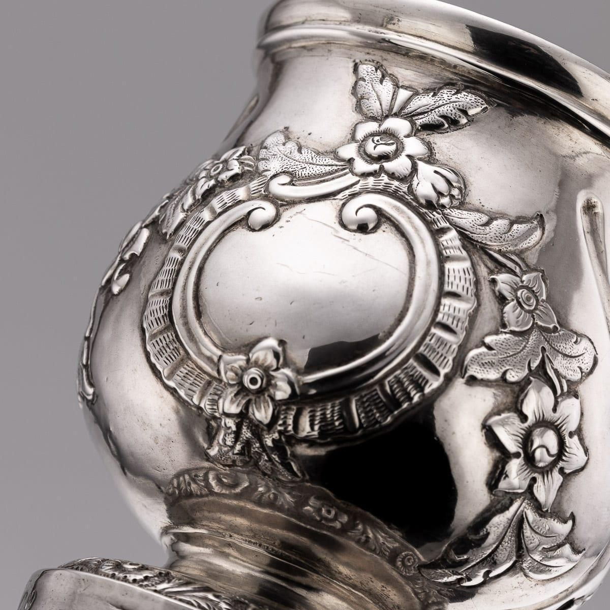 1425.0 Antique 19th Century Indian Colonial Solid Silver Christening Mug C.1860 photo