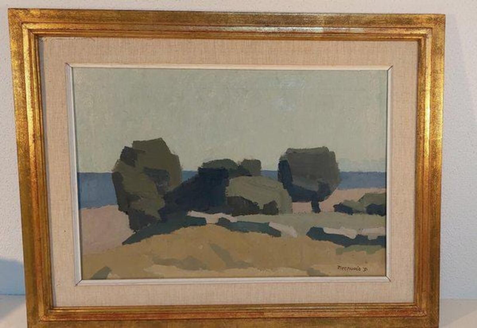 “Landscape” By William Herbert Fleetwood (1915–1993) – 1951 photo furniture