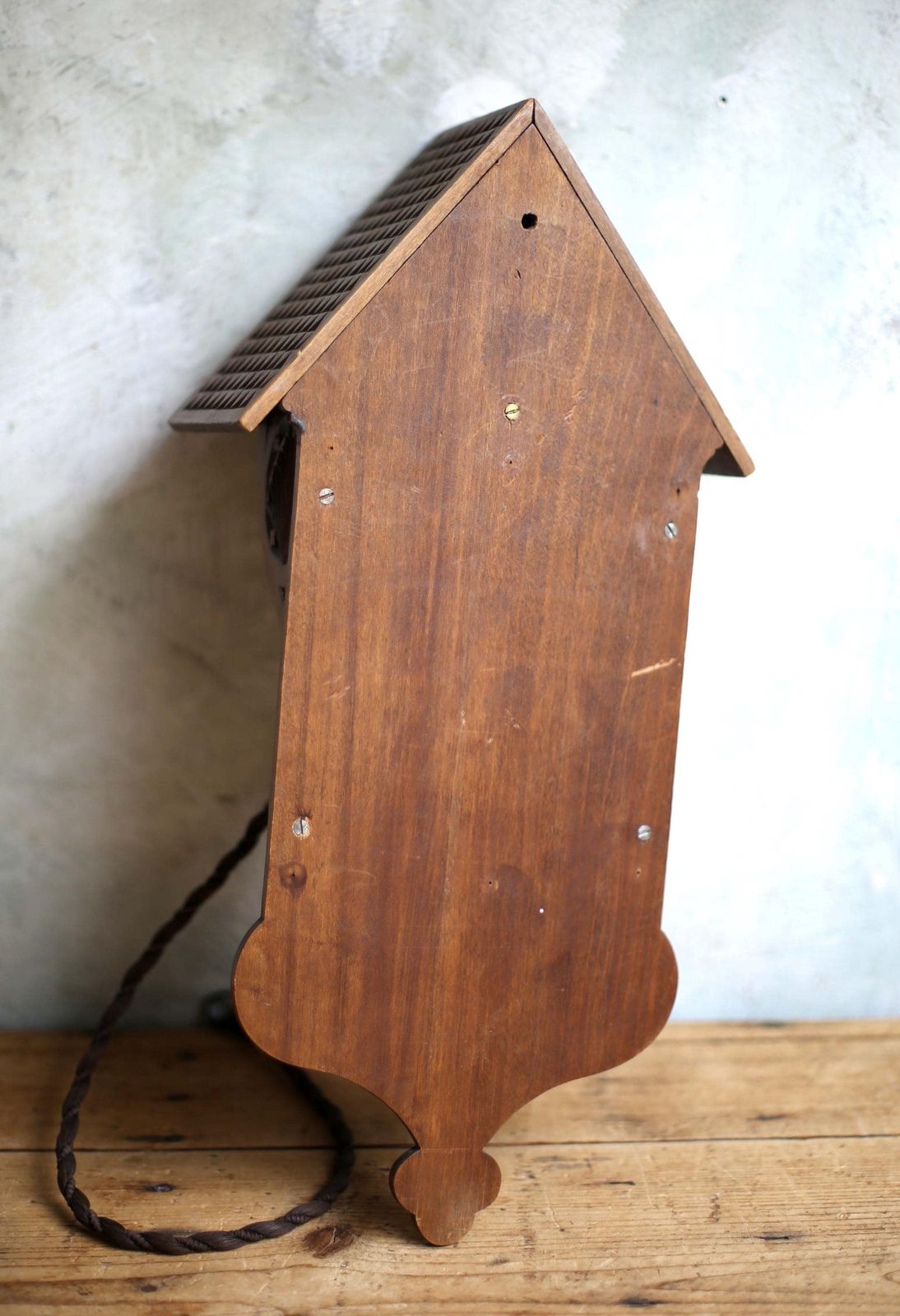 photo vinterior Antique Chalet Bell German Folk Art Carved Prayer Dinner Door Grand Tour