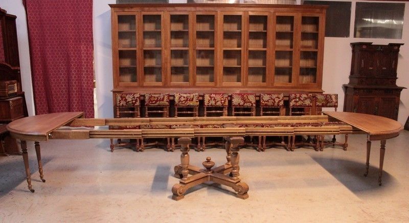 Table Pedestal Table In Oak 20th photo buy