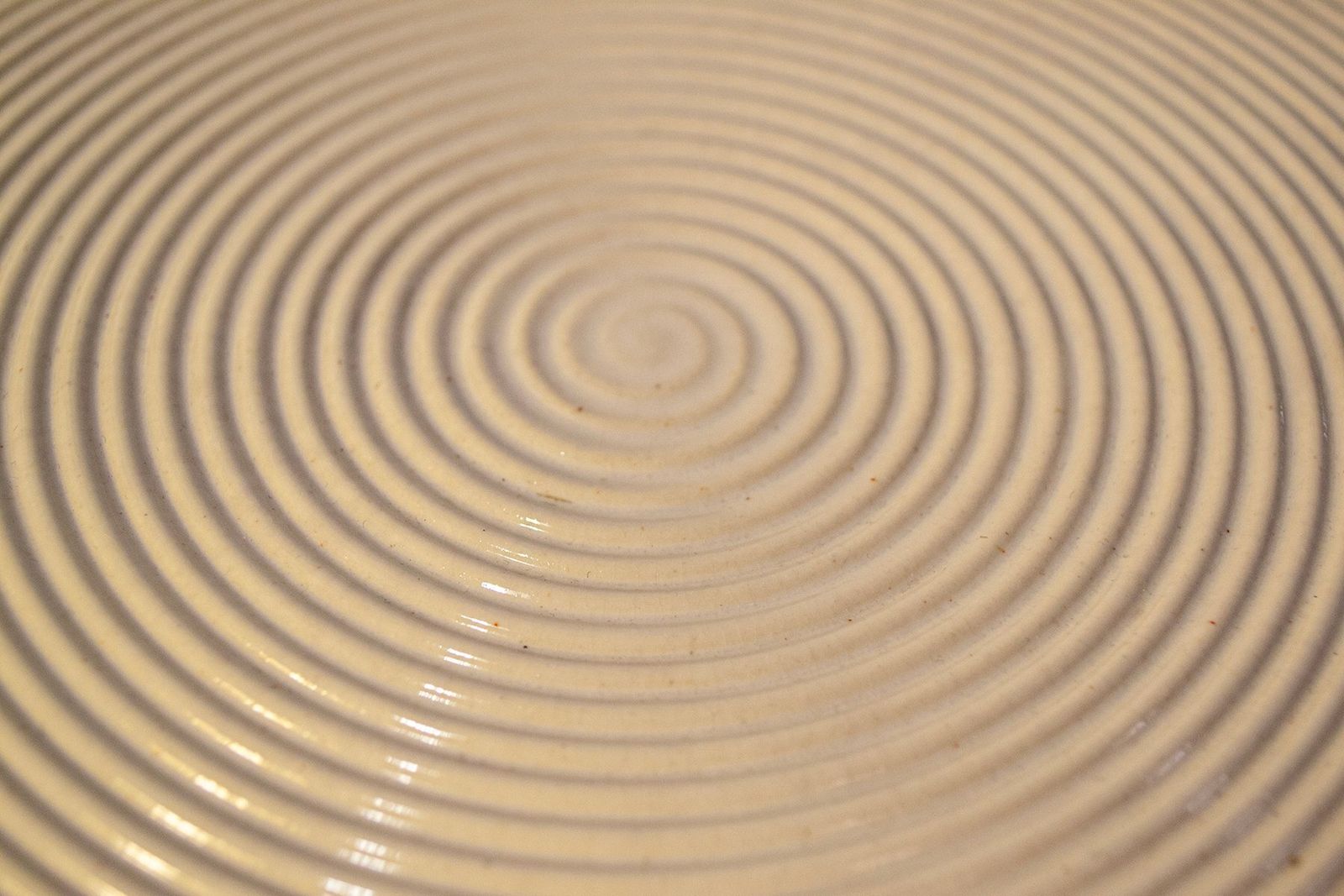 Ceramic Plate By Franco Bucci For Pesaro Workshop, Italy, 1970s photo for sale
