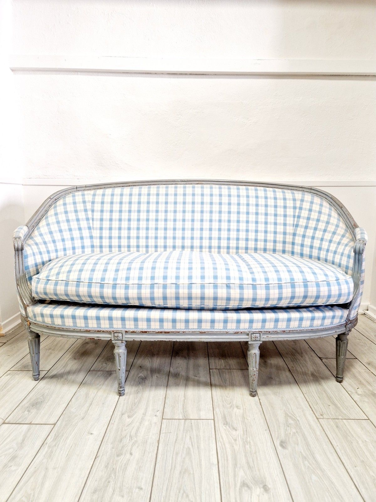 Antique French Sofa Louis XVI Style photo furniture