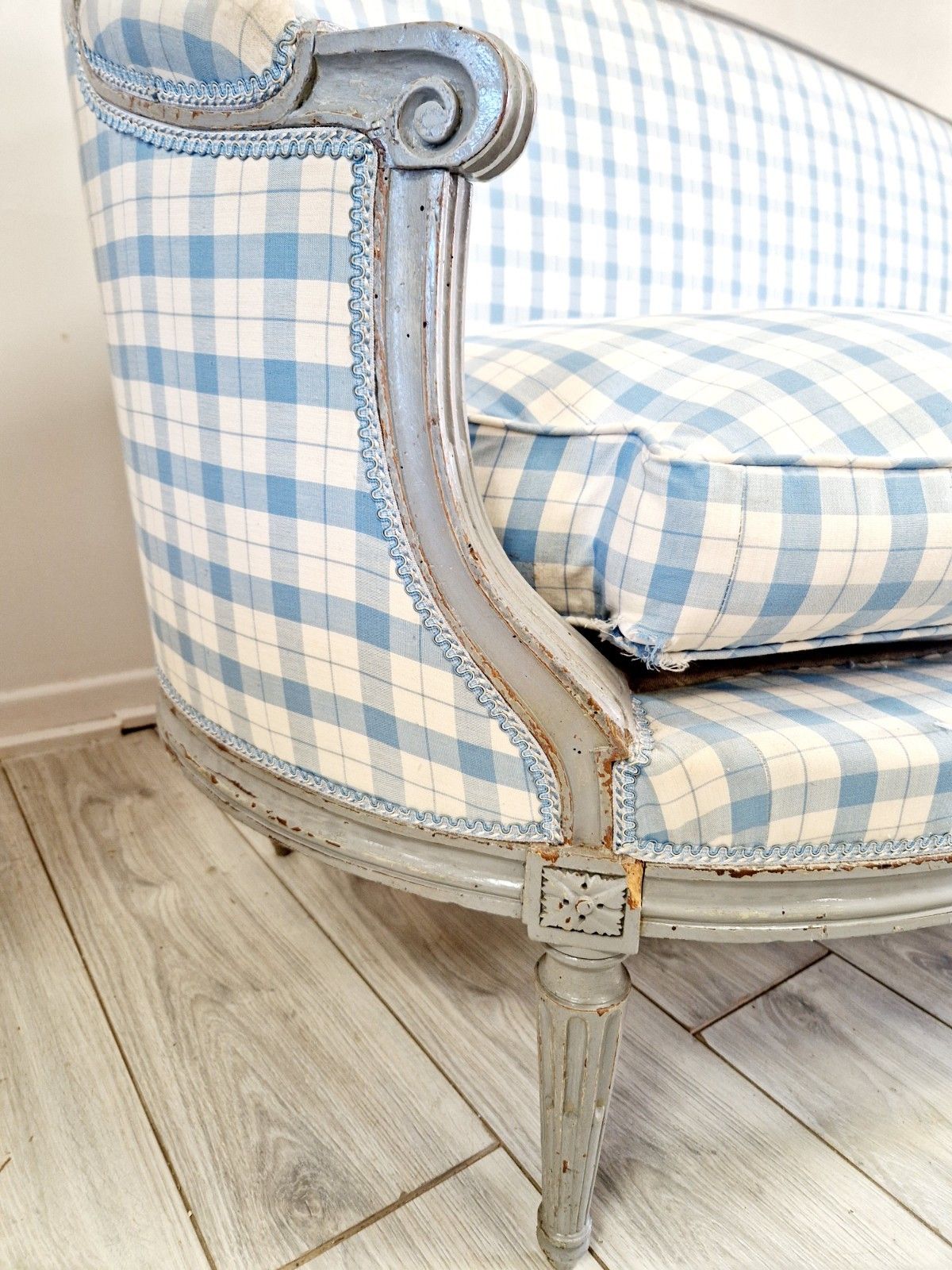 Antique French Sofa Louis XVI Style photo 595.0