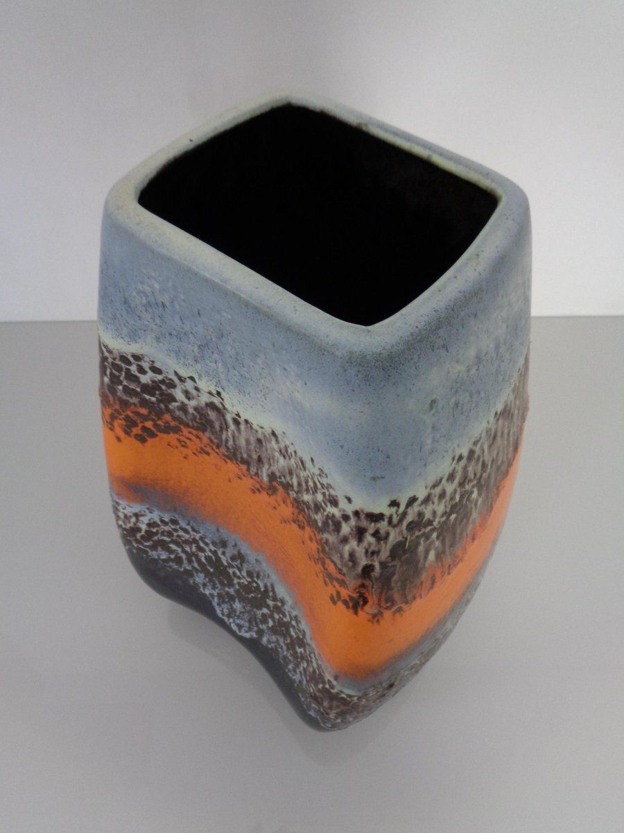 Large Relief 20/40 Ceramic Vase From Dümler & Breiden, Germany, 1970s photo buy