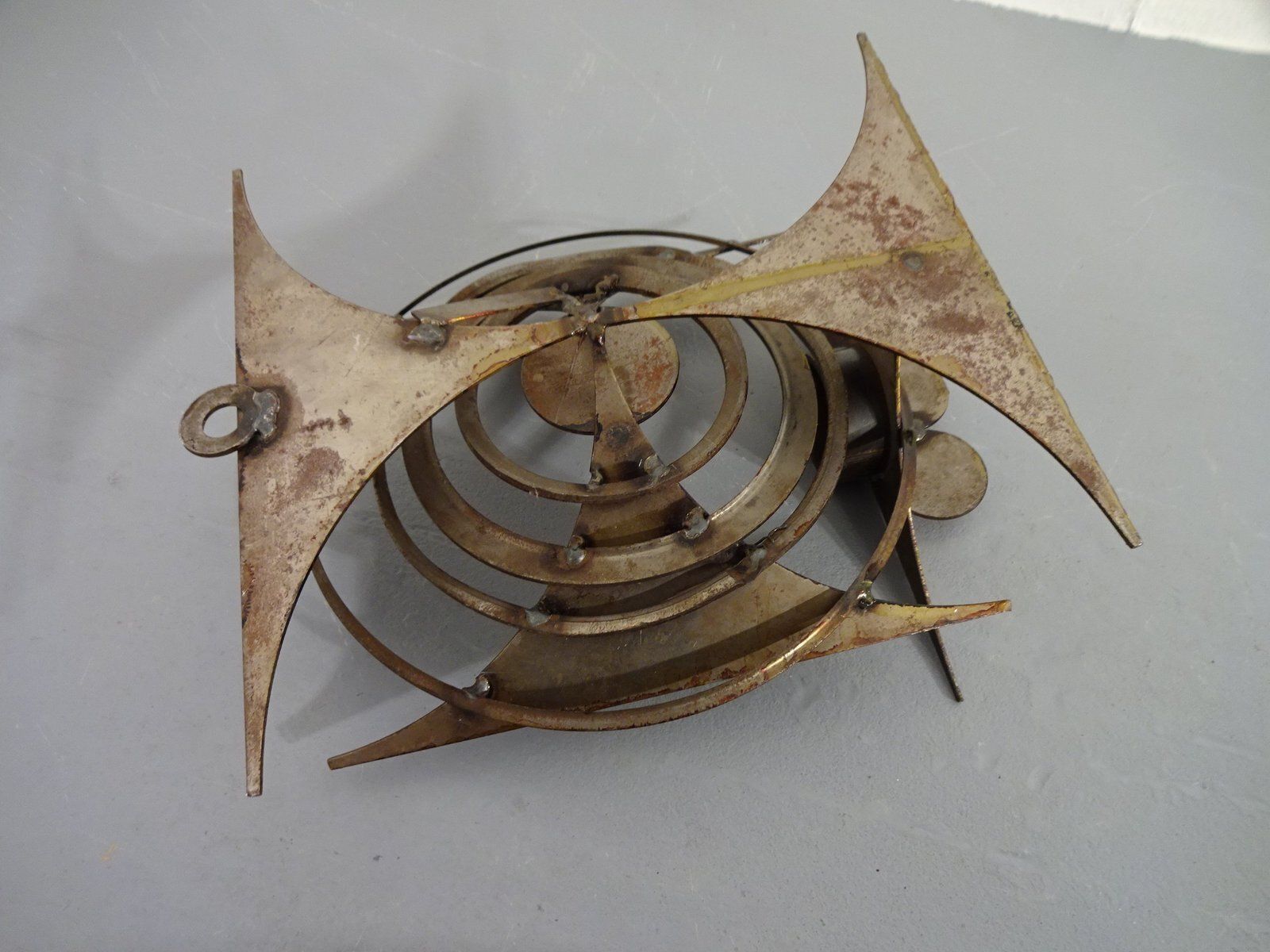 photo furniture Brutalist Iron Candleholder By Henrik Horst, Denmark, 1960s