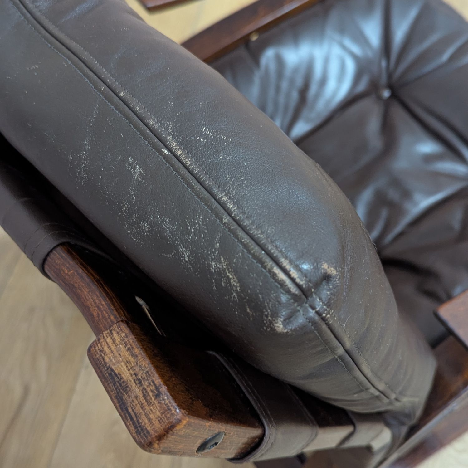 photo buy Midcentury Norwegian 1970’s Skyline Chair By Hove Mobler