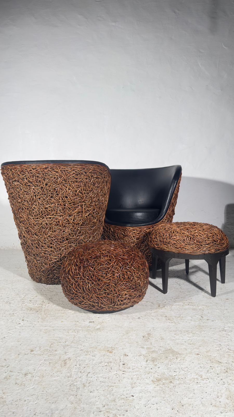 Mid Century Modern Outdoor And Outdoor Set By Udomsak Krisanamis, Germany, 1998 photo Garden Furniture
