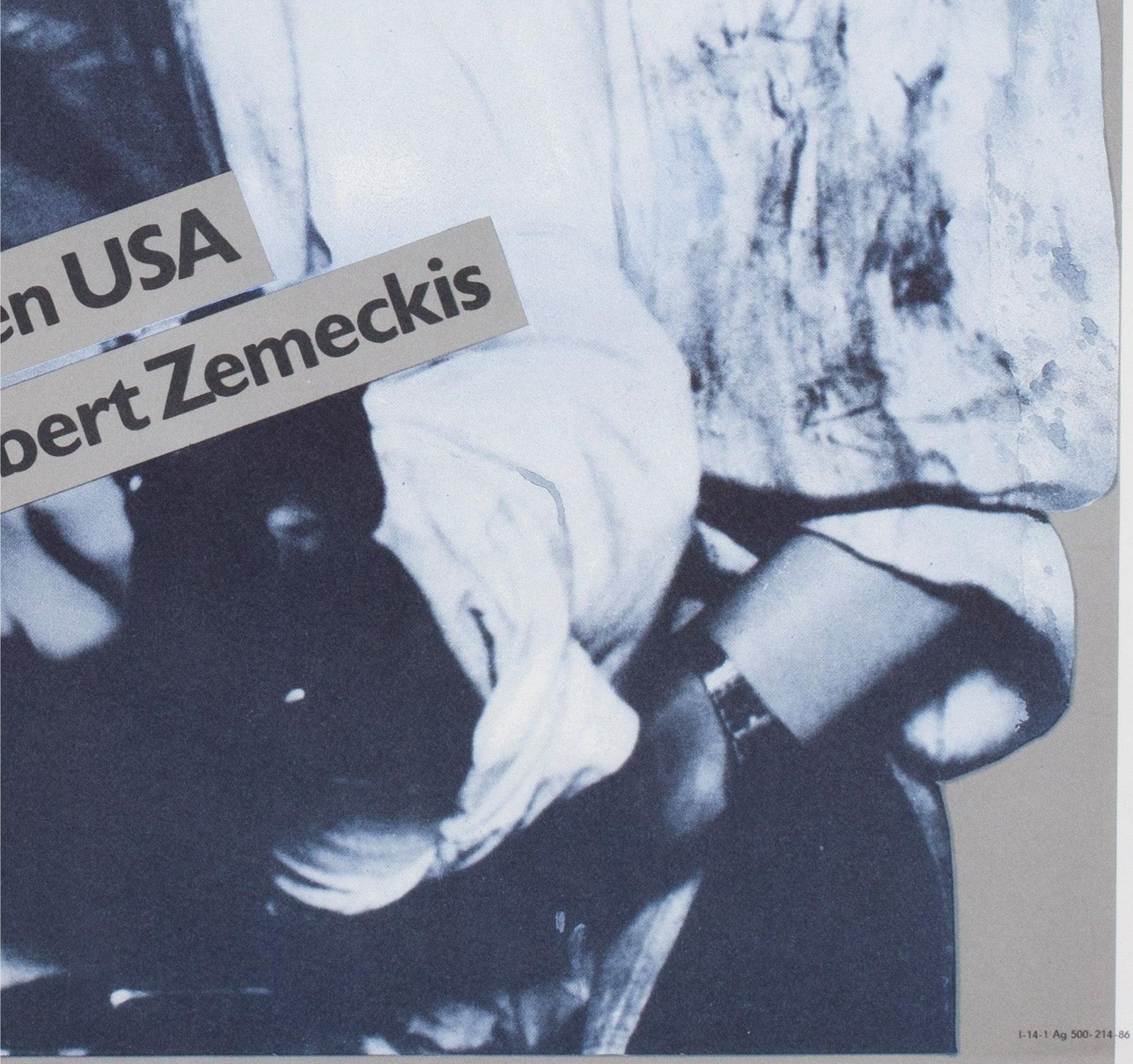 Affiche de cinéma est-allemande pour Romancing The Stone, 1986 photo vintage