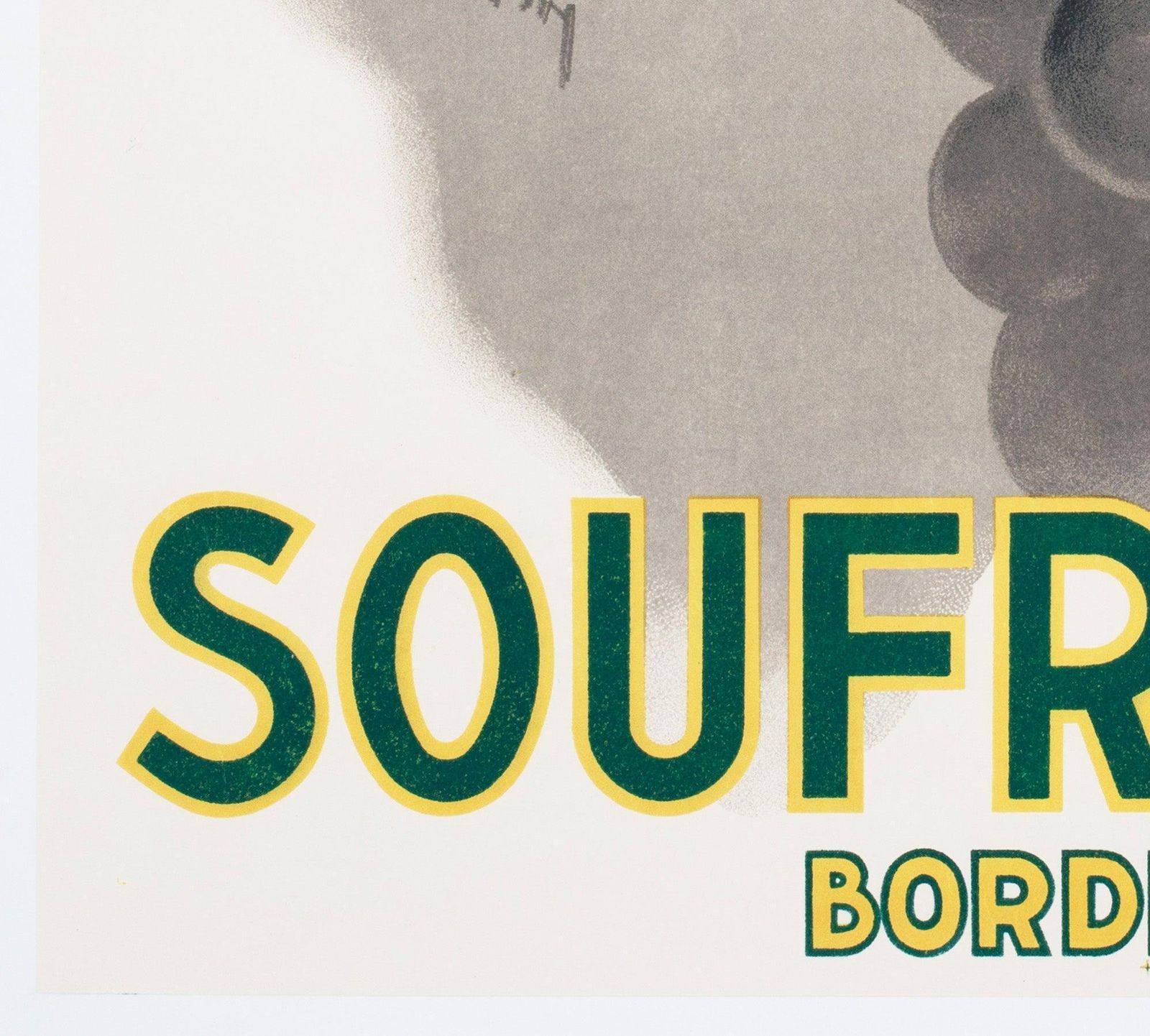 Soufre Gre Bordeaux 1933 French Advertising Poster, Leon Dupin photo buy