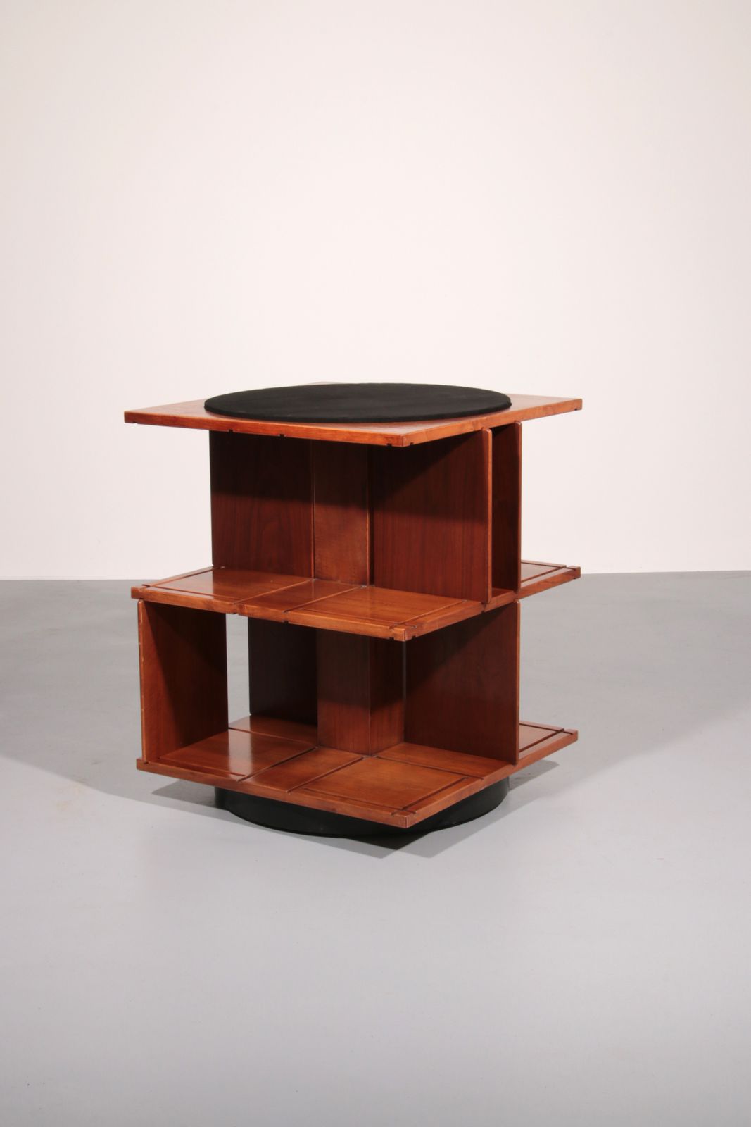 Gianfranco Frattini Revolving Modular Bookcase Model 823,1963 Italy photo buy