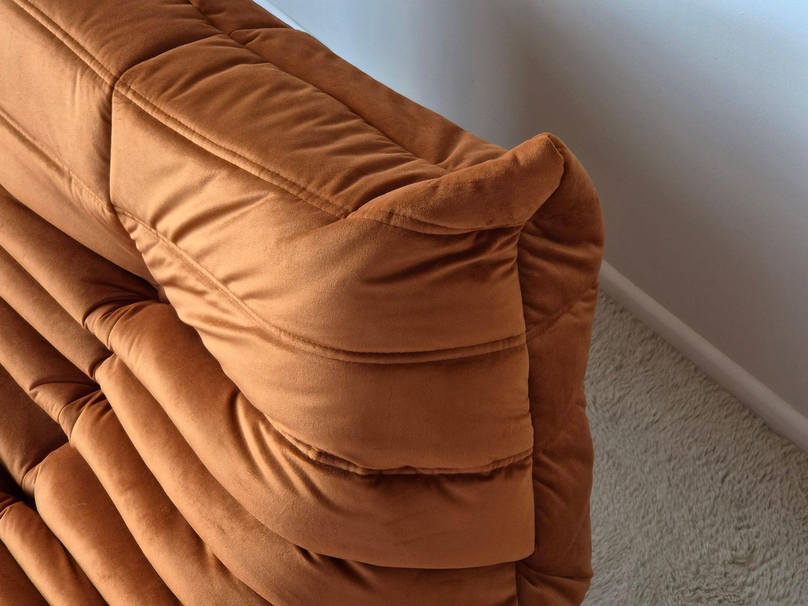 Two Seater Togo Sofa By Michel Ducaroy For Ligne Roset photo vinterior