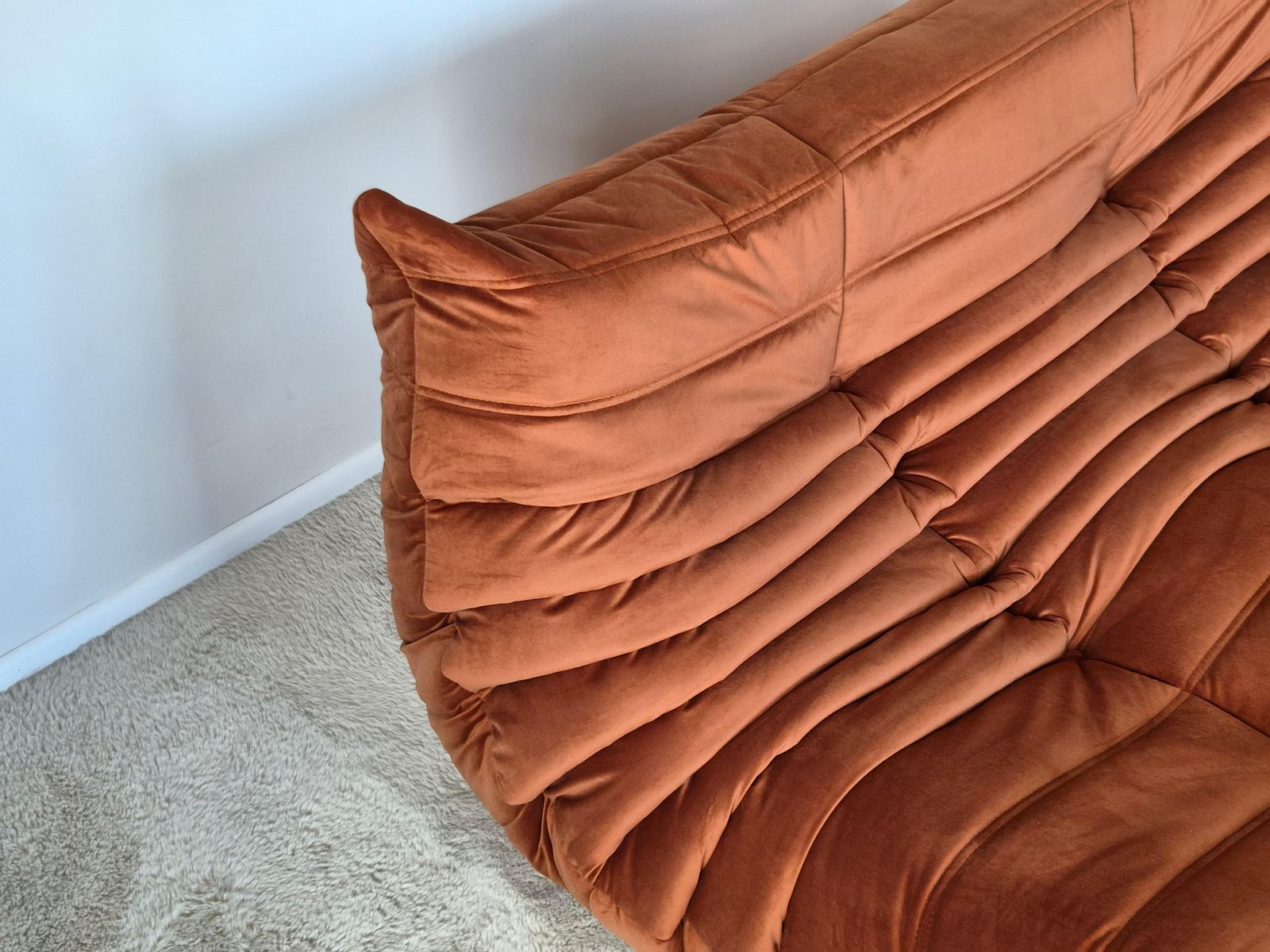 Two Seater Togo Sofa By Michel Ducaroy For Ligne Roset photo buy