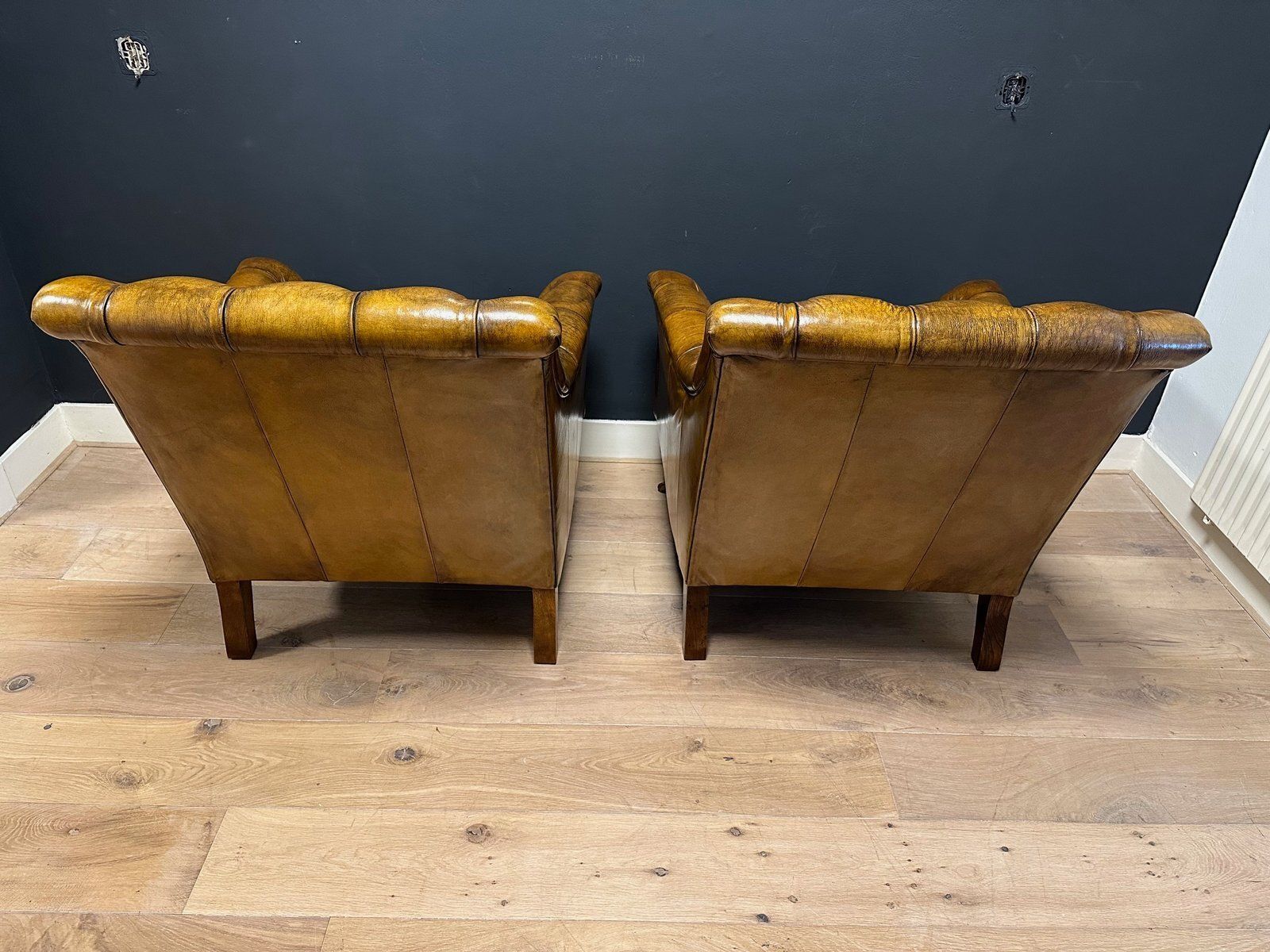 Vintage Club Chairs, 2000s, Set Of 2 photo 4123.0