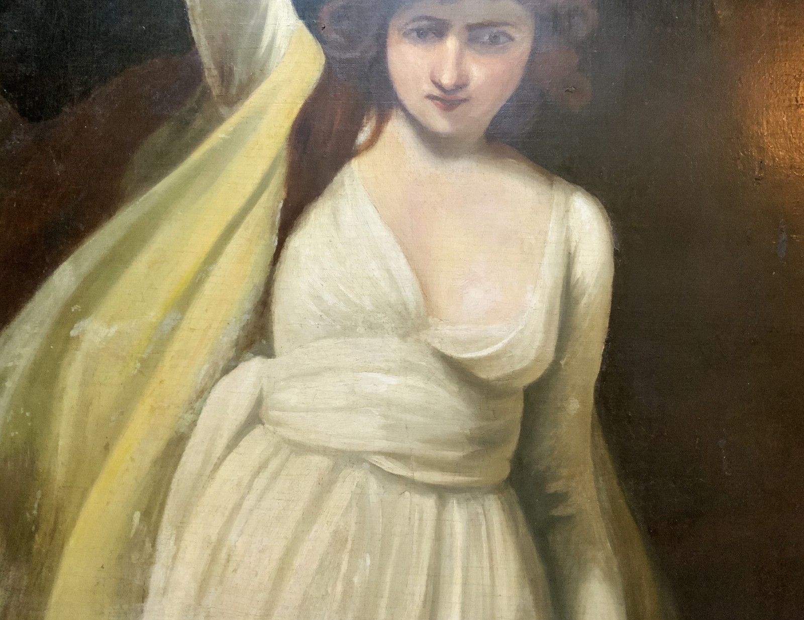 photo buy John Opie Ra (1761  1807) Huge Oil Portrait Painting *Exhibited Harvard Museum*