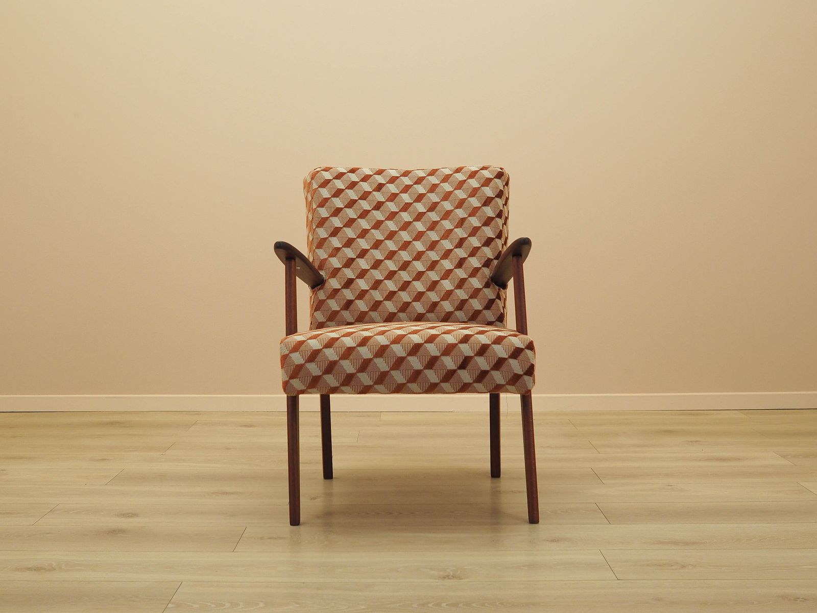 Fauteuil de salon, design danois, années 1970, fabriqué au Danemark photo for sale