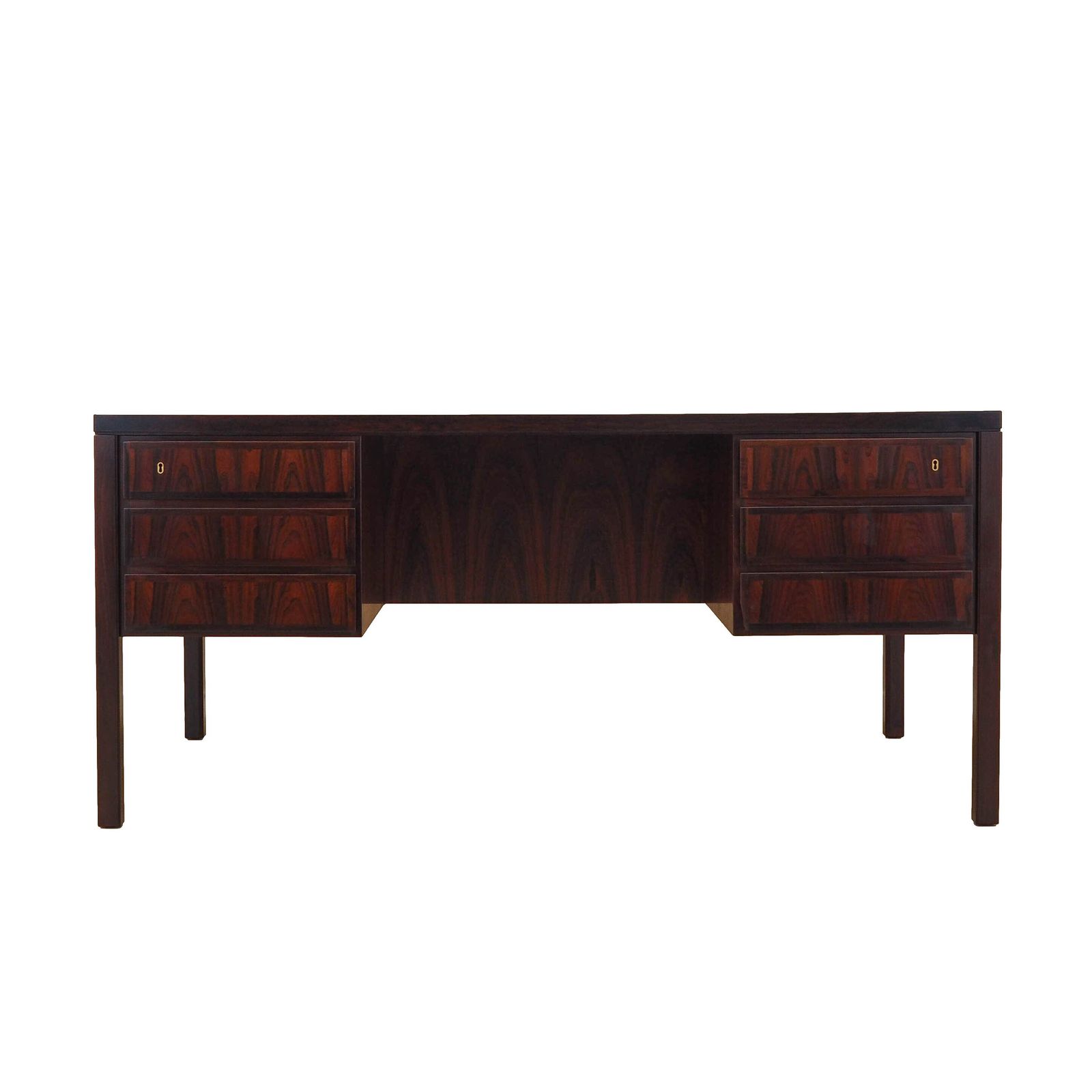 Vintage Desk, Danish Design, 1970s, Manufactured By Omann Jun