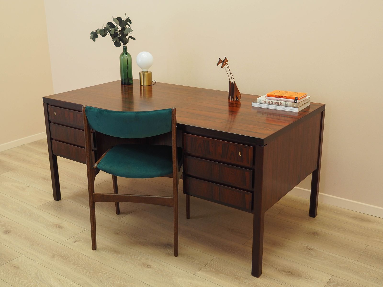 Vintage Desk, Danish Design, 1970s, Manufactured By Omann Jun photo 3009.0