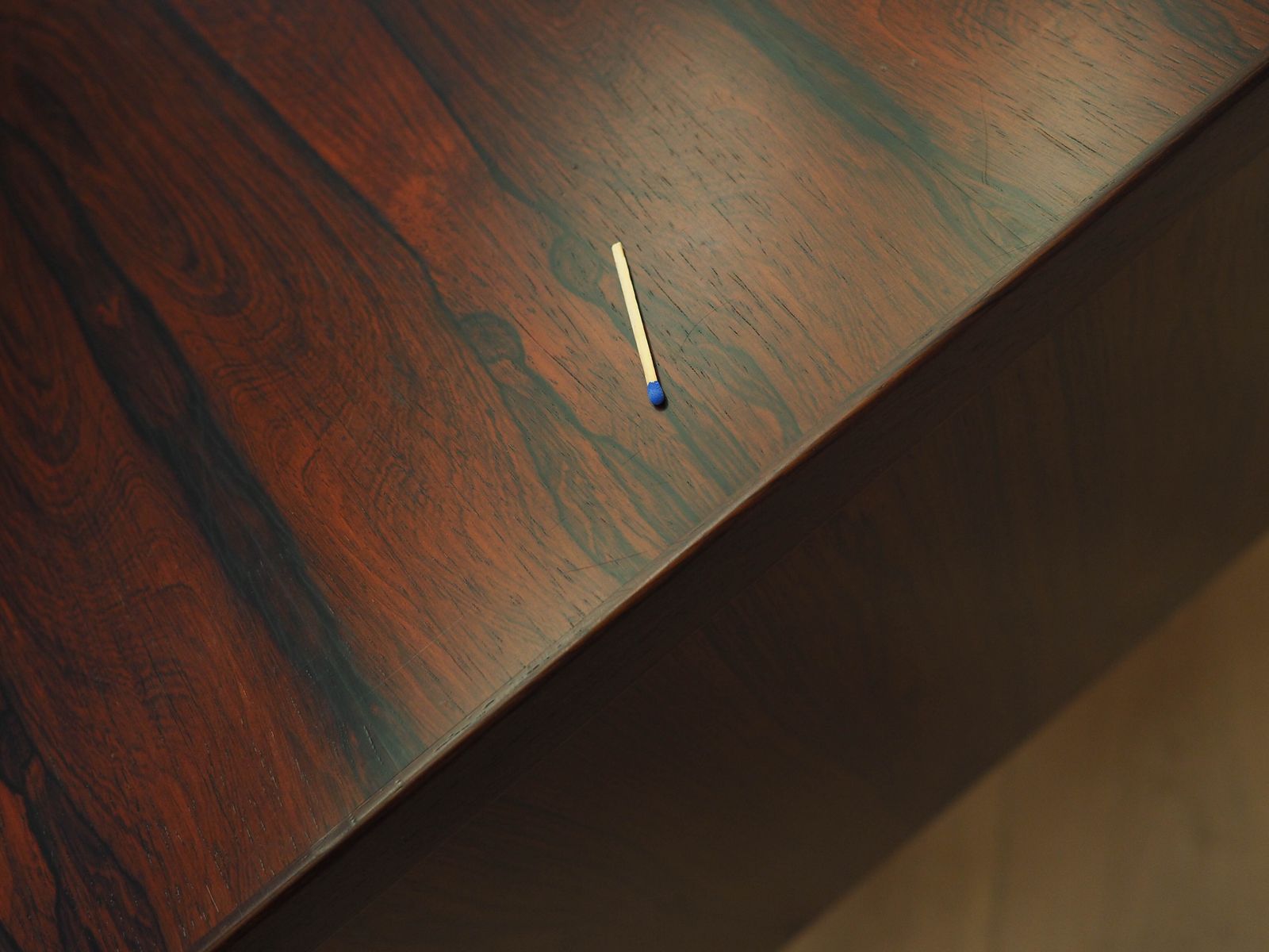 photo vintage Vintage Desk, Danish Design, 1970s, Manufactured By Omann Jun