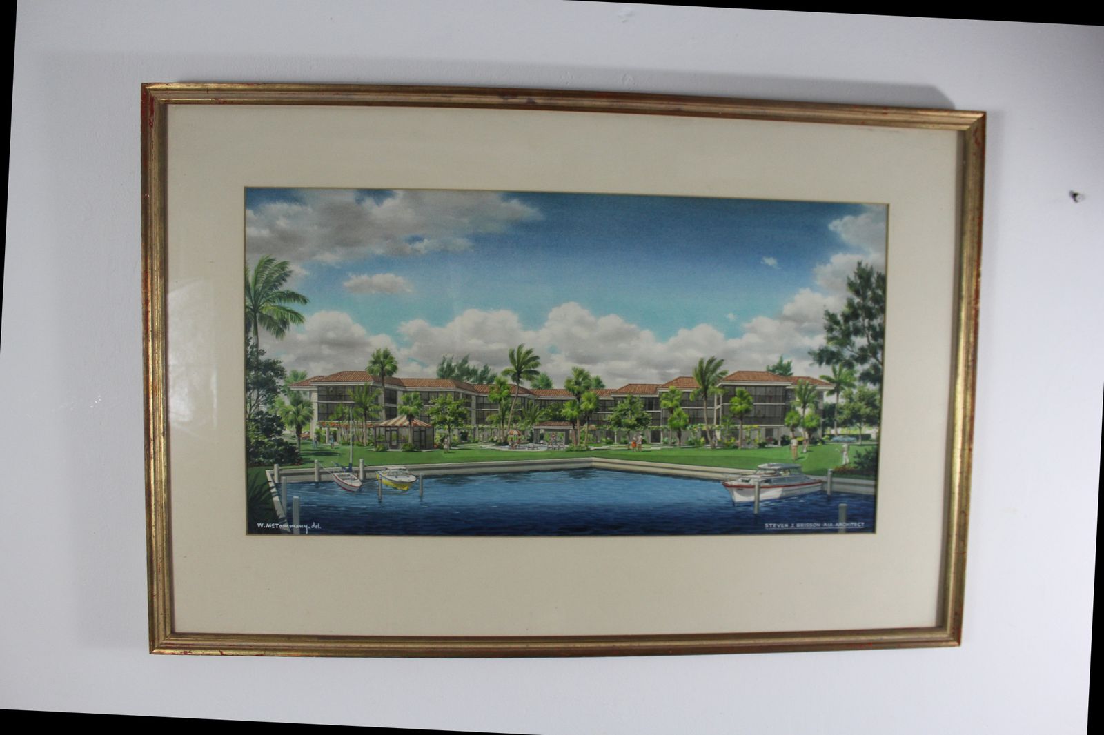 1970s Florida Architectural Renderings – Somerset At Moorings, Naples, Florida photo 1750.0