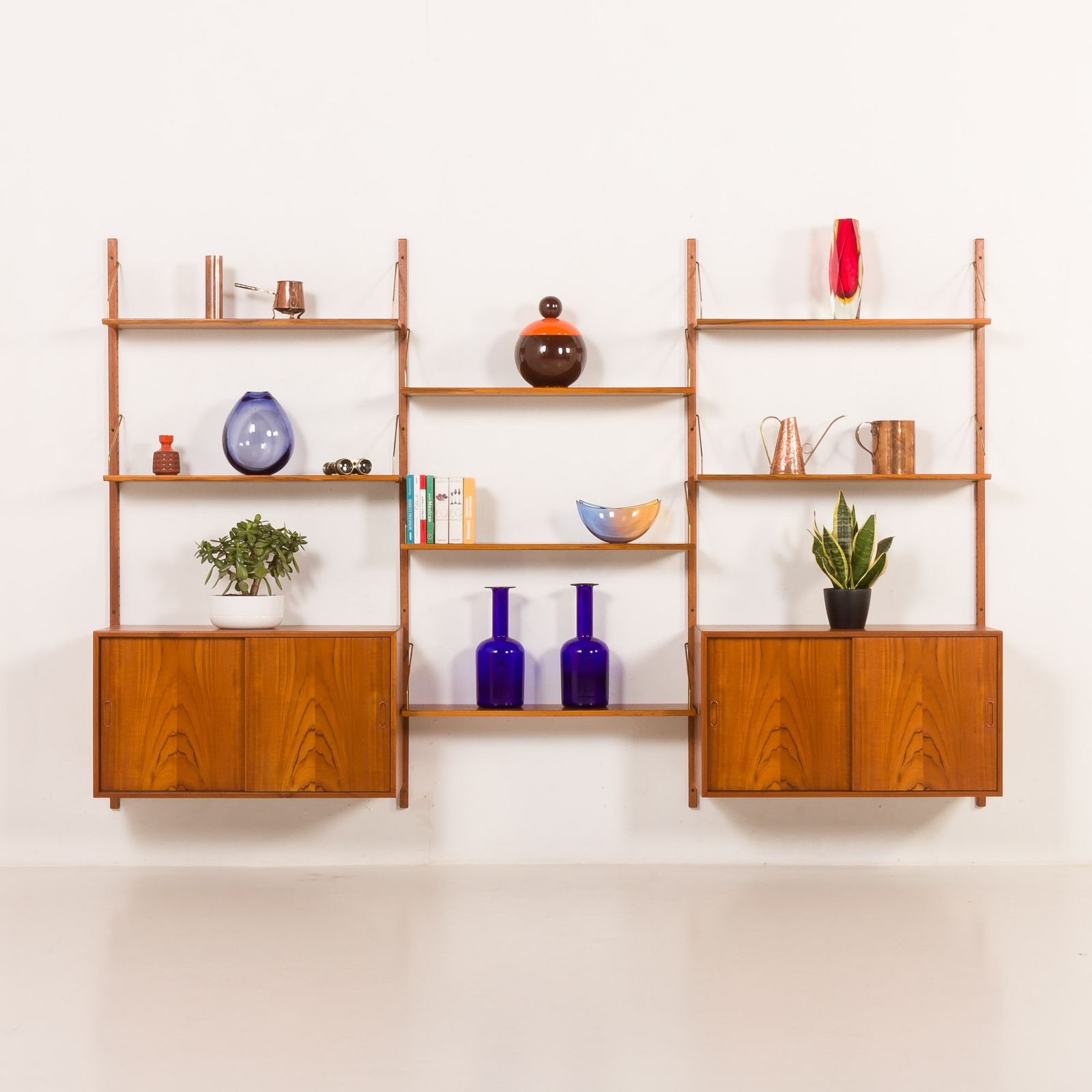 Hansen And Guldborg Teak Wall Unit, Hg Furniture, 1960s photo Furniture