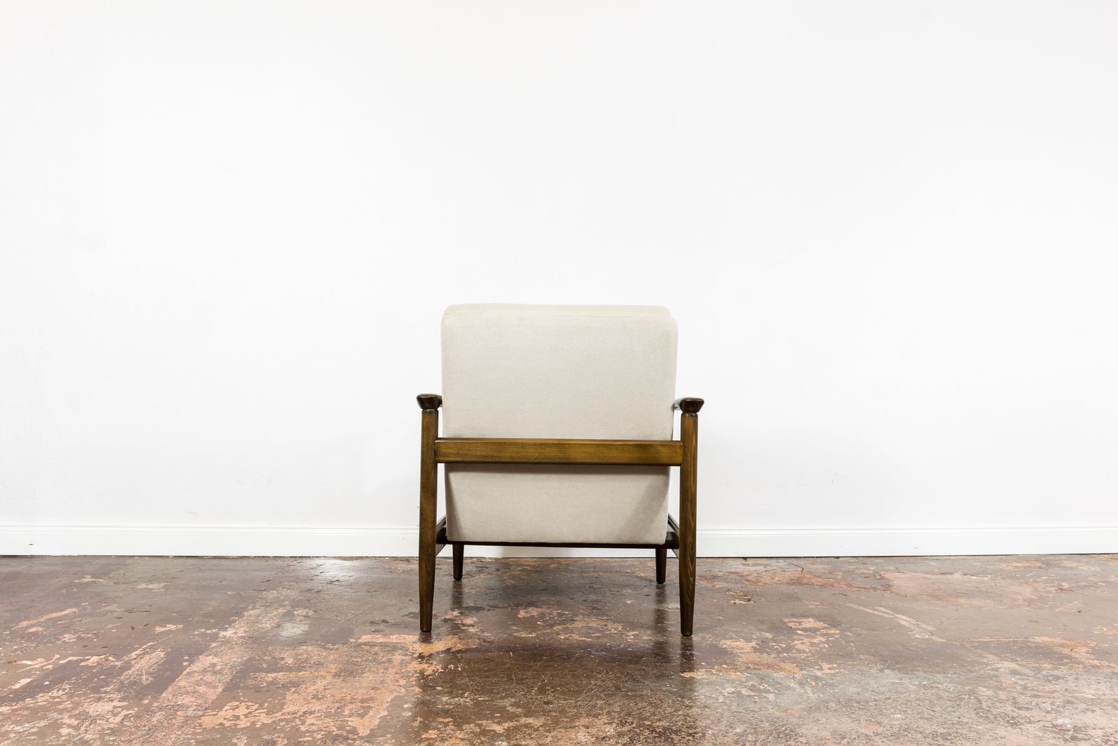 Vintage Armchair "Gfm 142" Designed By Edmund Homa, Gfm, Poland, 1960’s photo vinterior