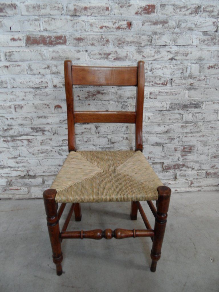 Antique French Campaign Chairs, Set Of 4 photo 595.0