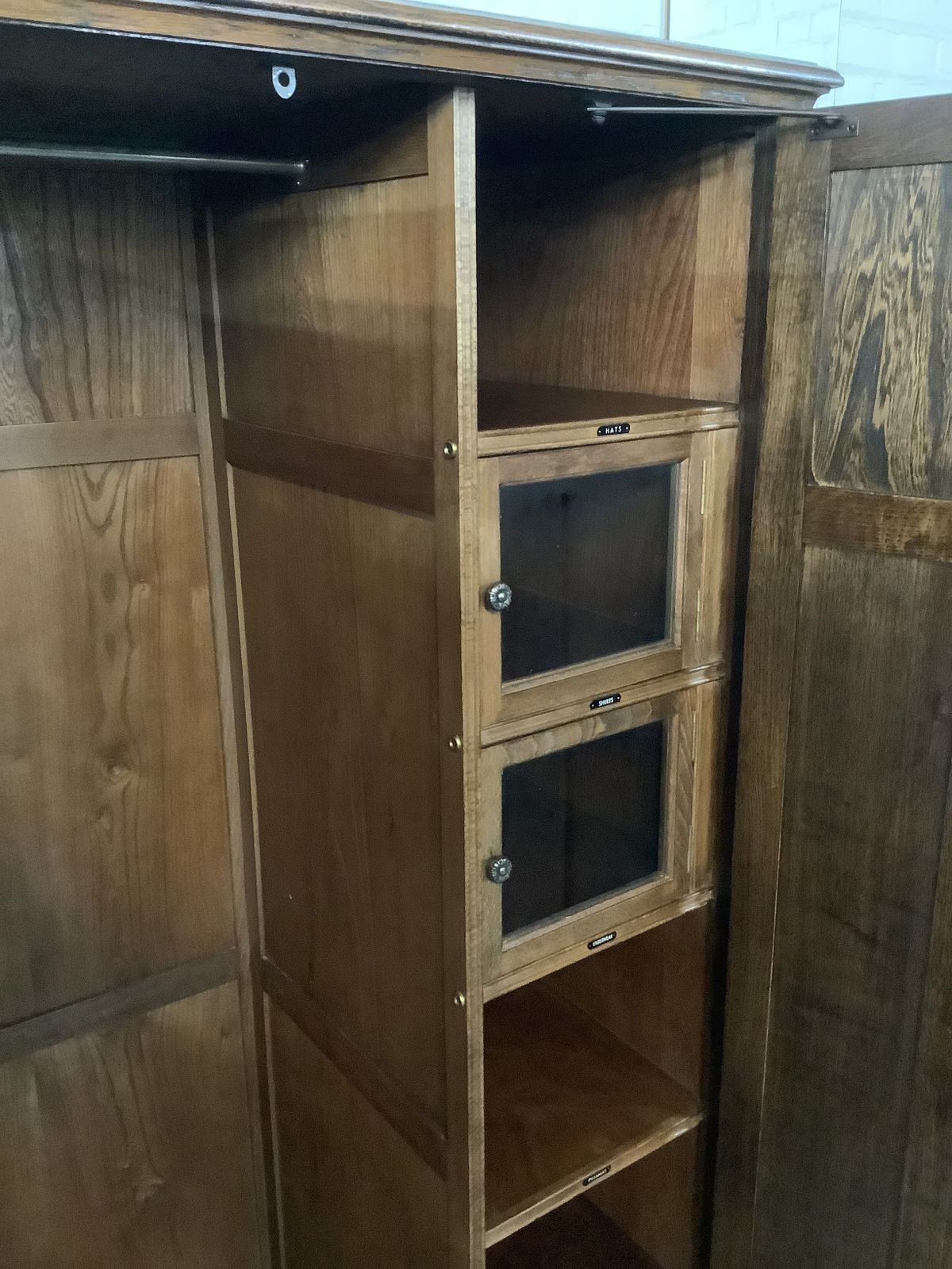 Crown Ay Furniture Gothic Oak Fitted Wardrobe. photo Furniture