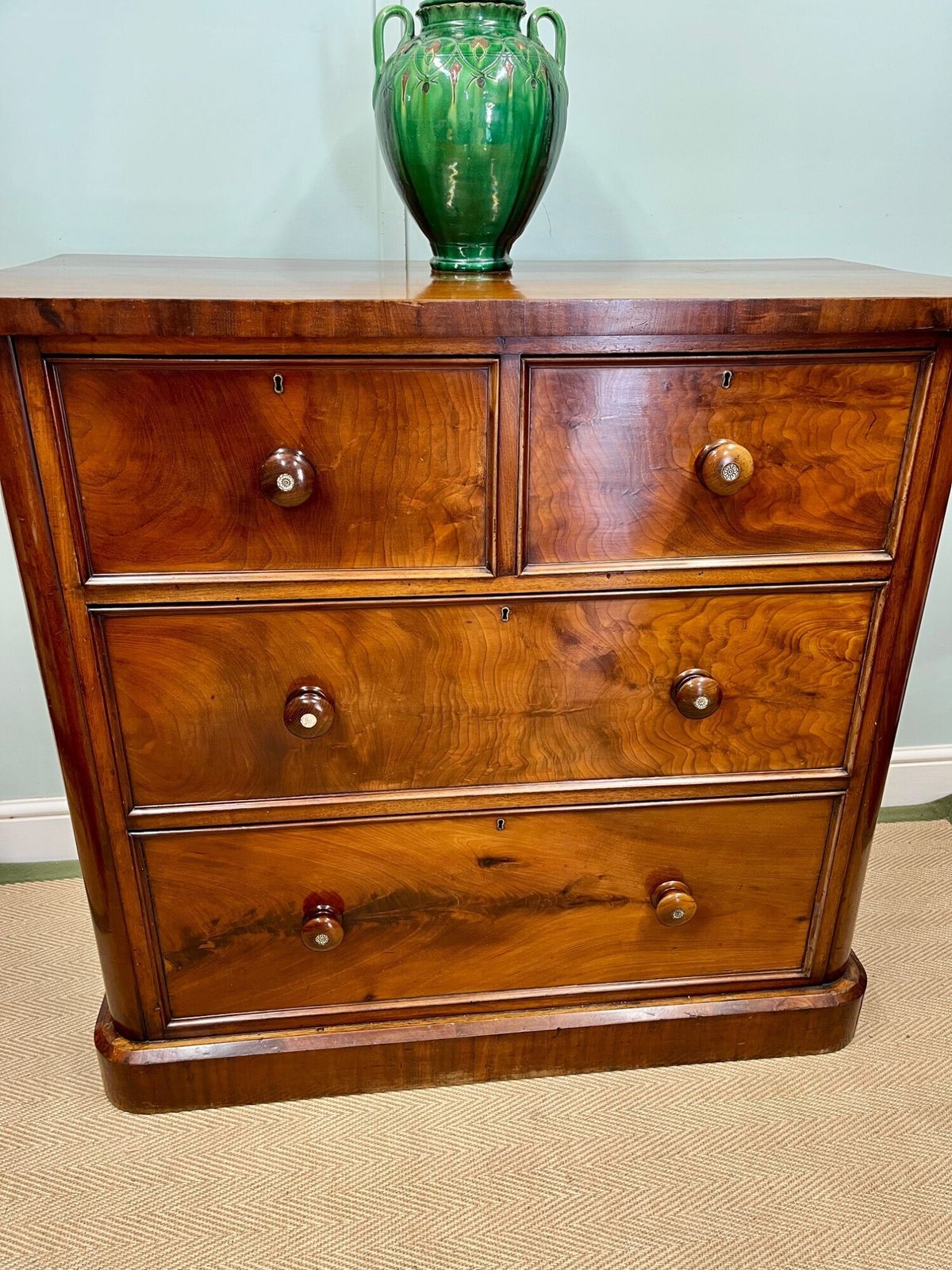 19th Century Mahogany Chest Of Drawers photo Furniture