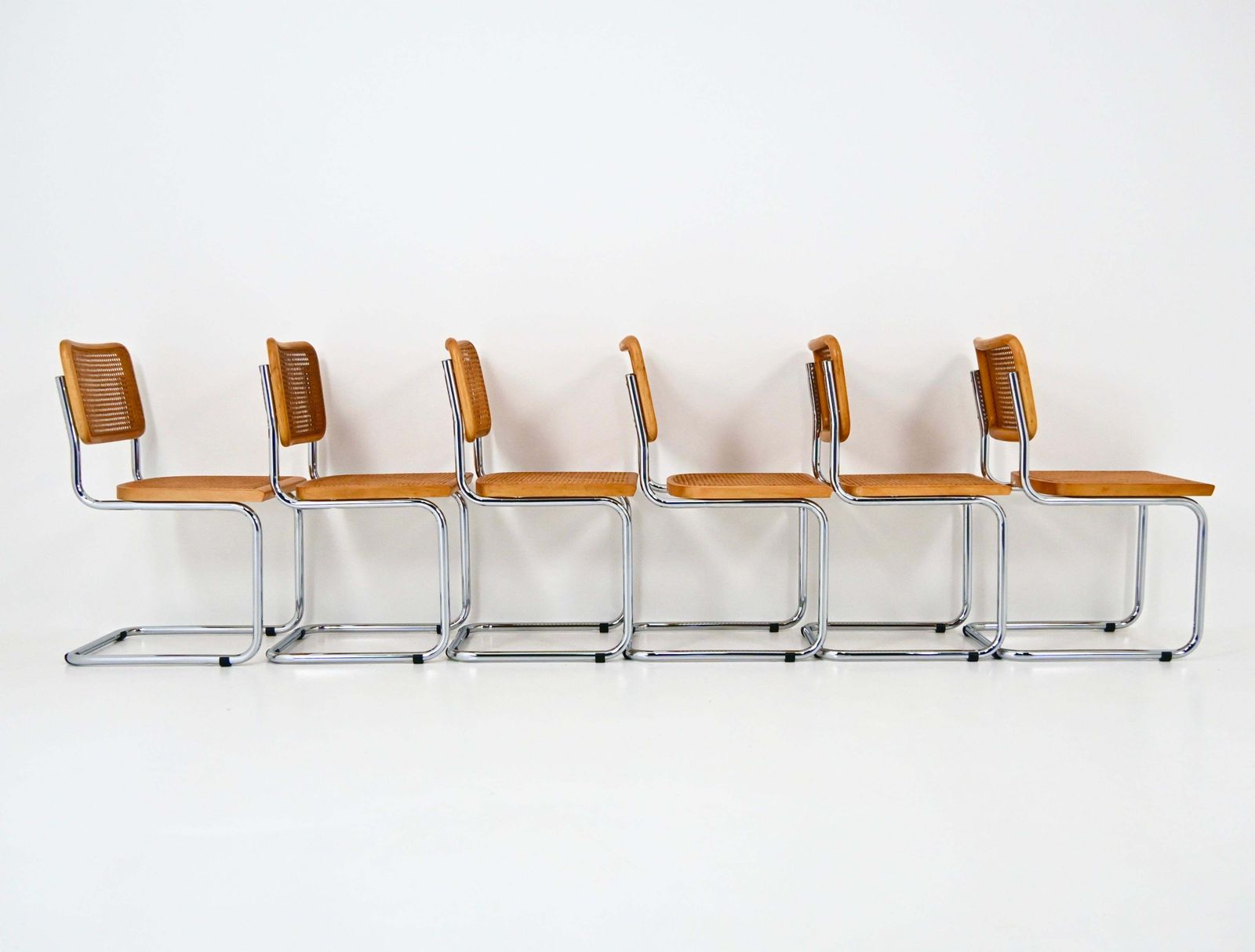 Dining Chairs Style B32 By Marcel Breuer, Set Of 6 photo 2000.0