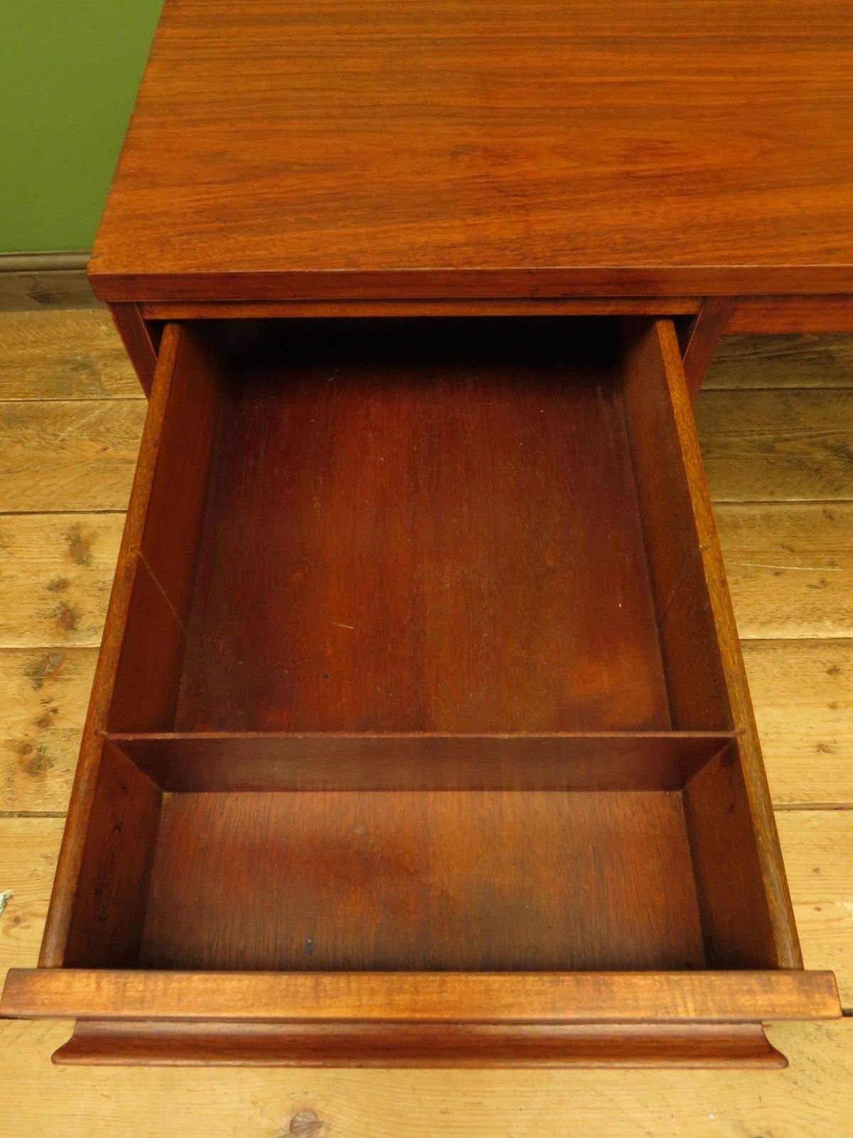 Mid Century Modern Desk By H.L.Hubbell Of Michigan photo vintage