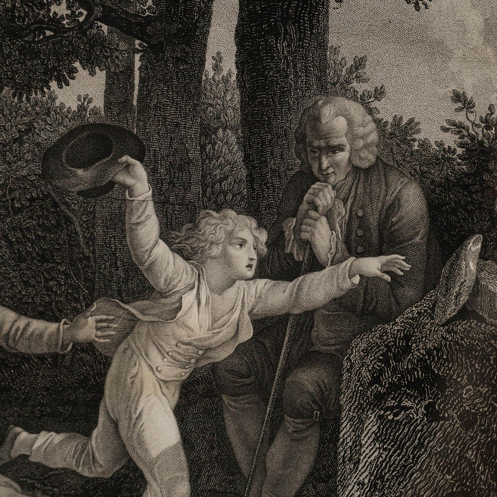 Bonnet (1736 1793) After Schall (1752 1825) Engraving, Emile Wins The Race photo Art