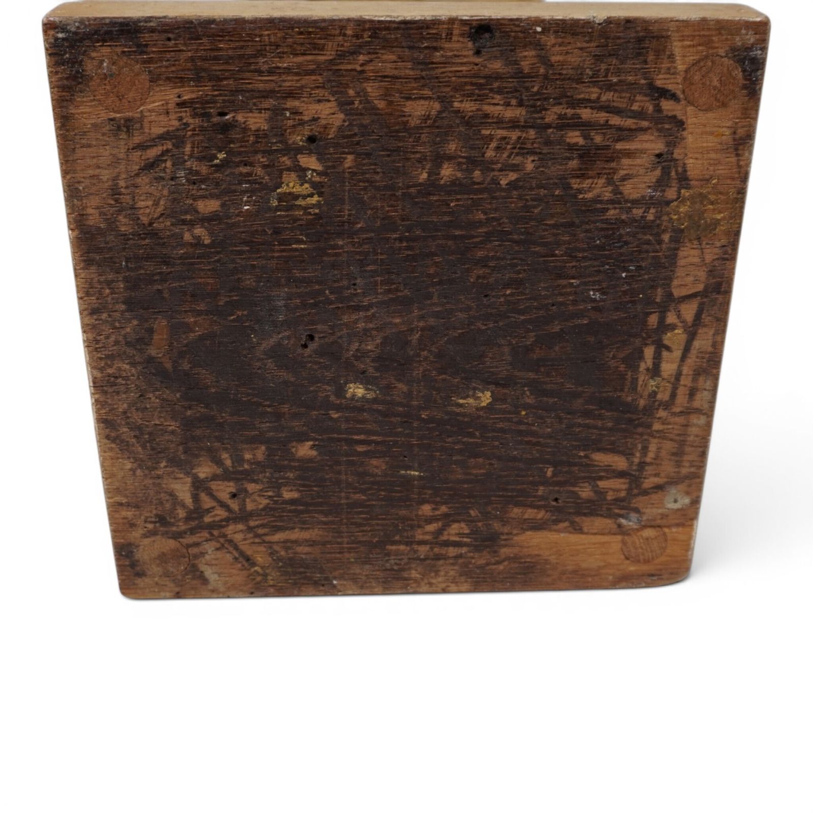 photo for sale Antieke houten kerkkandelaar, 1860