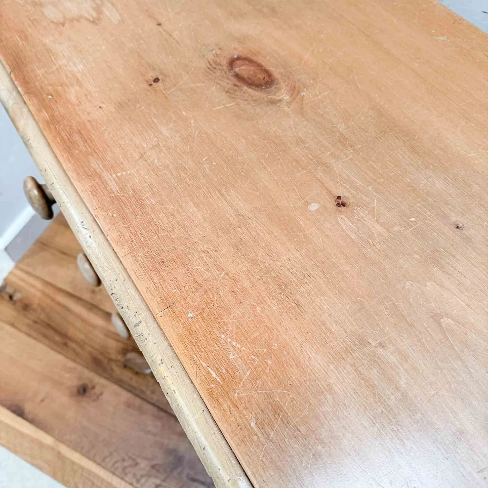 Antique Pine Chest Of Drawers With Rounded Corners photo buy