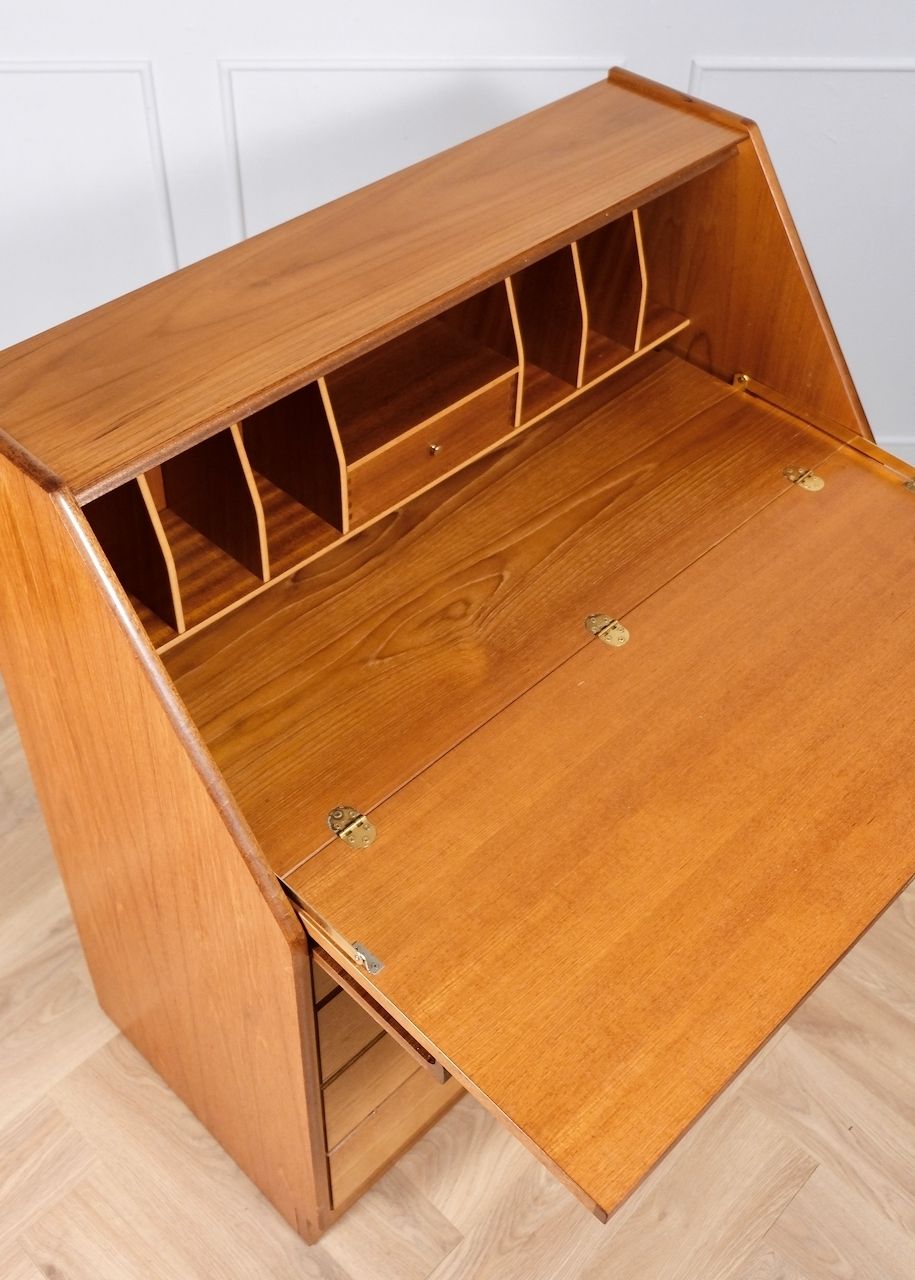 Nathan Teak Bureau Chest Of Drawers photo buy