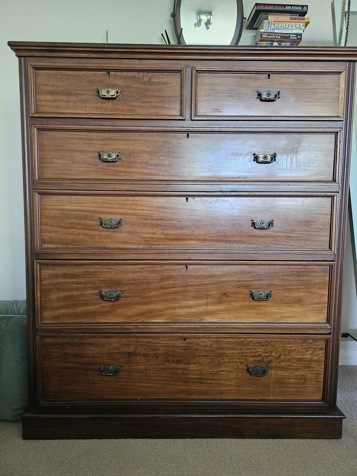 Large Antique Chest Of Drawers