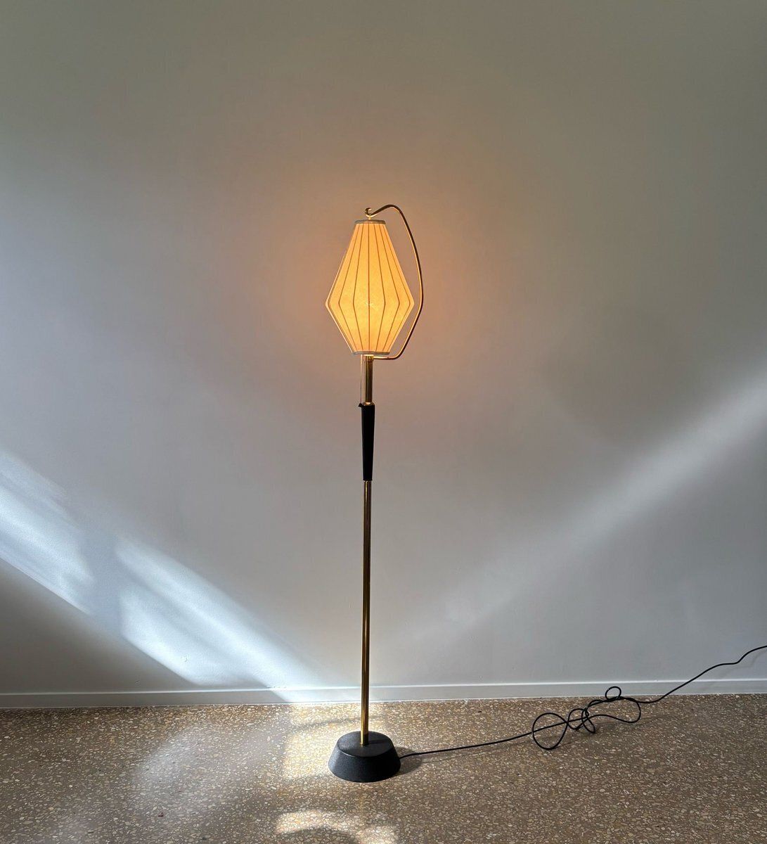 Mid Century Modern Floor Lamp By Hans Bergström, Sweden, 1950s photo furniture
