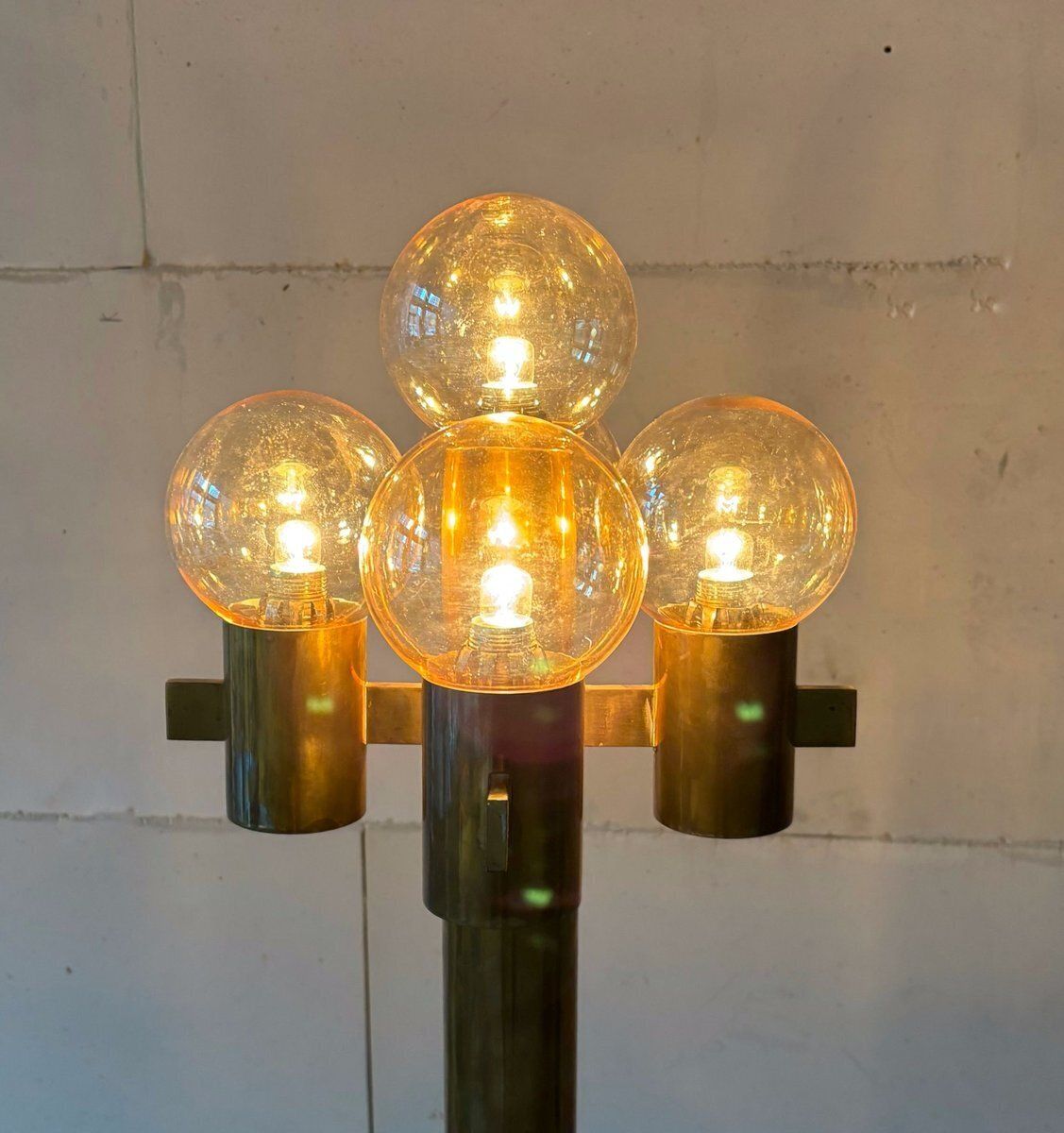 Mid Century Floor Lamp By Hans Agne Jakobsson For Hans Agne Jakobsson Ab Markaryd, Sweden, 1960s photo Lighting