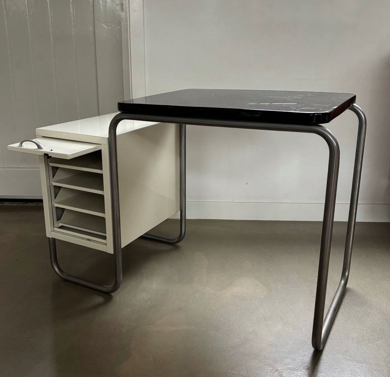 Mid Century Bauhaus Writing Table From Mauser Waldeck Gmbh, Germany, 1930s photo 689.0