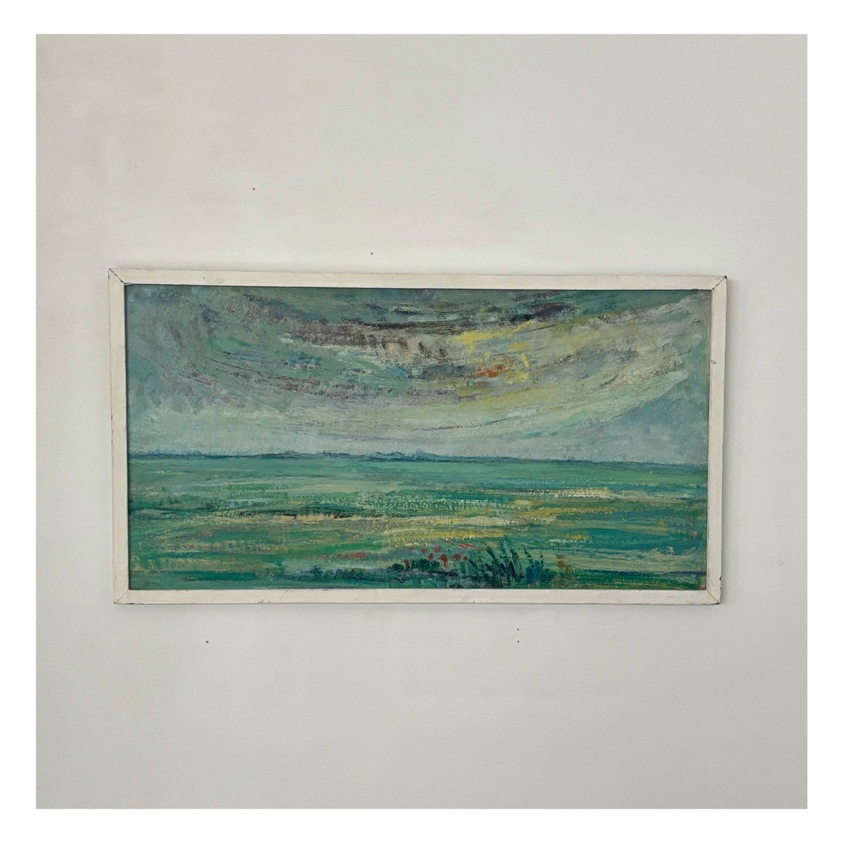 Rien Goené, Friesland, 1980s, Oil Painting