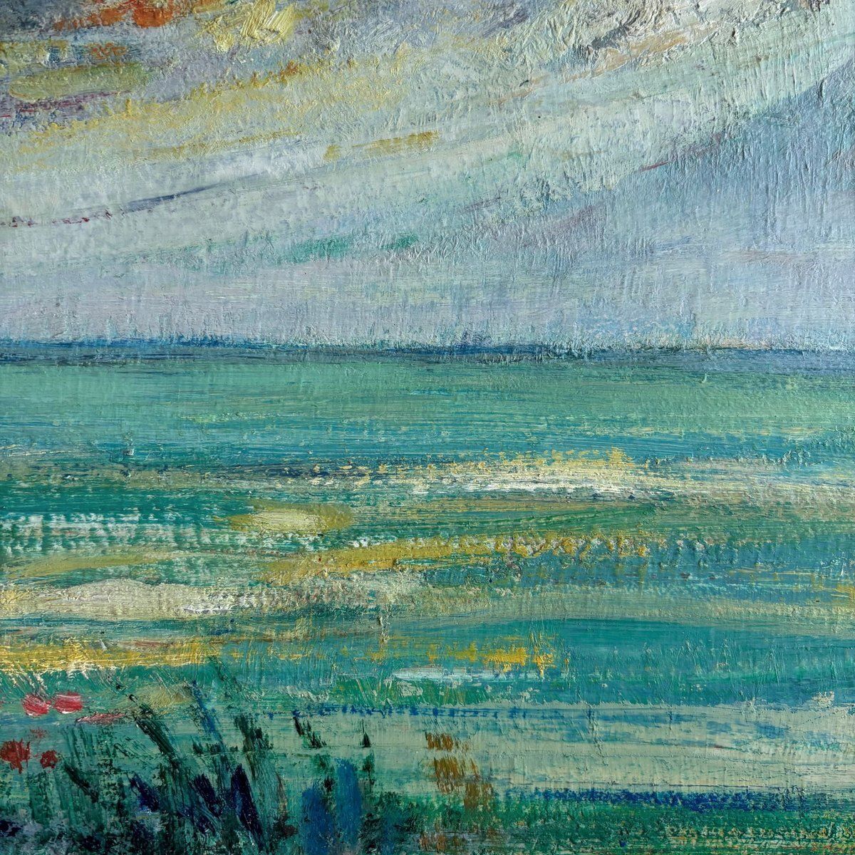 Rien Goené, Friesland, 1980s, Oil Painting photo vinterior